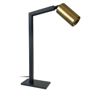 Lámpara sobremesa metal negro bronce GU10 - TOLS0011
