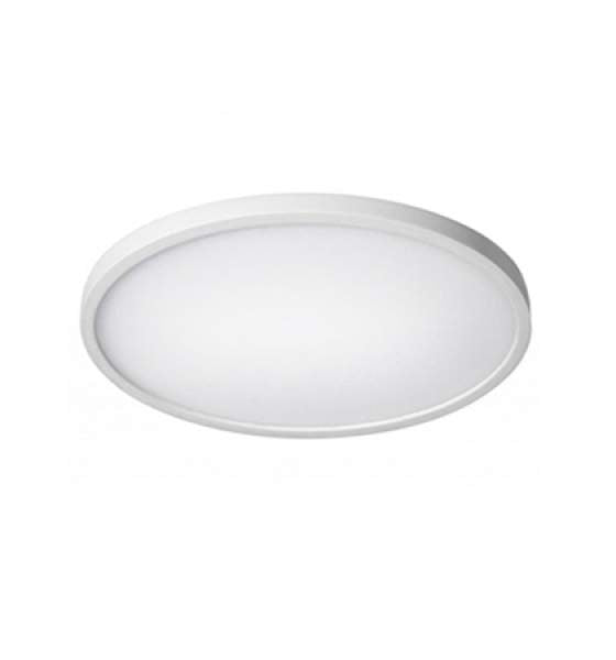 Plafón metal blanco Ø 23 cm LED 24W - TOPL0013