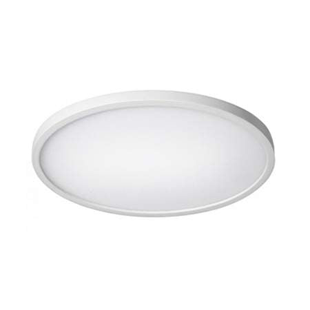 Plafón metal blanco Ø 30 cm LED 28W - TOPL0005