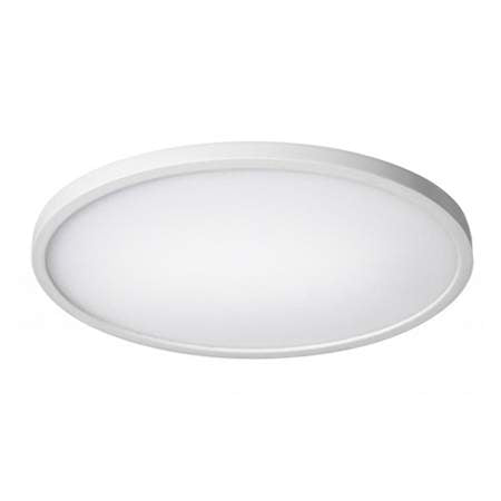 Plafón plástico, difusor de policarbonato blanco Ø 50 cm LED 48W - TOPL0007