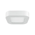 Plafón interior/exterior metal blanco 20x20 cm LED 12W - TOPL0011