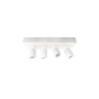 Foco metal dimeable blanco 20x8 cm 4 luces LED 3W - TORE0002