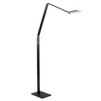 Lámpara de pie aluminio negro anodizado 24x1,55 cm LED 10W - WALP0006