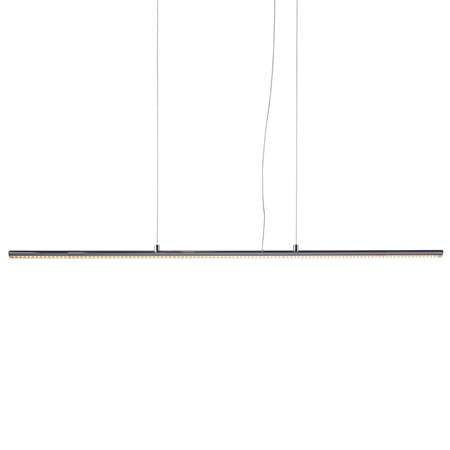 Lámpara colgante lineal metal negro 86cm 11,5W LED - WLLC0046