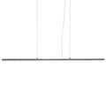 Lámpara colgante lineal metal negro 86cm 11,5W LED - WLLC0046