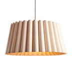 Lámpara colgante madera natural Ø80 cm E27 - A PEDIDO - WPLC0013