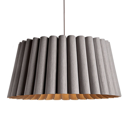 Lámpara colgante madera gris Ø 80 cm E27 - A pedido - WPLC0031