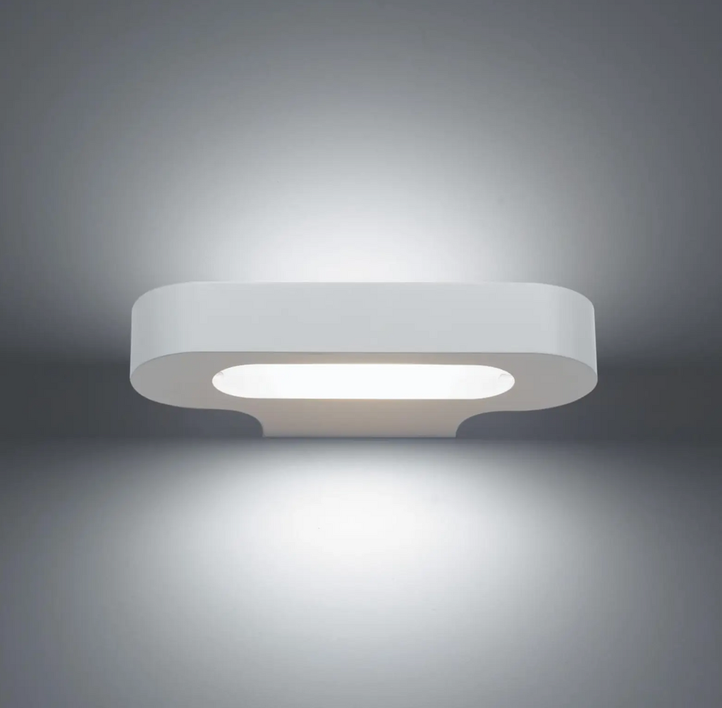 Apliqué aluminio blanco 21 cm LED 8W - SUAP0035
