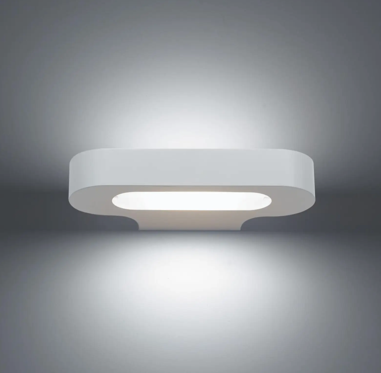 Apliqué aluminio blanco 21 cm LED 8W - SUAP0035