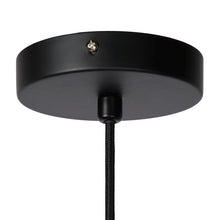 Cargar imagen en el visor de la galería, Lámpara colgante ratán negro Ø 56 cm E27 - LULC0151

