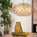 Lámpara colgante metal oro mate Ø 65 cm E27 - LULC0159