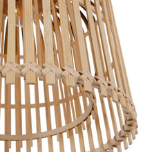 Cargar imagen en el visor de la galería, Lámpara colgante bambú natural Ø 34cm E27 - IXLC0041
