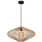 Lámpara colgante ratán natural Ø 56 cm E27 - LULC0152