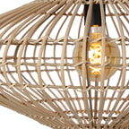 Lámpara colgante ratán natural Ø 56 cm E27 - LULC0152