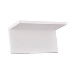 Apliqué metal blanco luz indirecta 20x10 cm LED 12W - TOAP0026