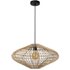 Lámpara colgante ratán natural Ø 56 cm E27 - LULC0152