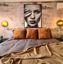 Cargar imagen en el visor de la galería, Apliqué metal bronce Ø 30 cm E27 - LLAP0002
