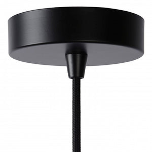 Lámpara colgante metal negro Ø 45 cm E27 -LULC0153