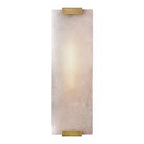 Apliqué metal alabastro bronce 15x47 cm E27 - LGAP0072