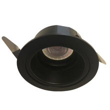 Cargar imagen en el visor de la galería, Foco embutido aluminio negro óptica profunda Ø9x4,5 cm GU10 - MUFO0117
