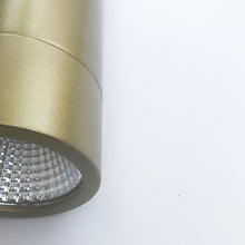 Cargar imagen en el visor de la galería, Lámpara colgante metal oro 15W Ø6x20 cm LED - MULC0003
